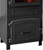 WAMSLER WO 109-8F Werkstattofen 8 kW mit Sichtfenster – Kaminofen für Holz, Holzbriketts & Braunkohlebriketts – Bild 6