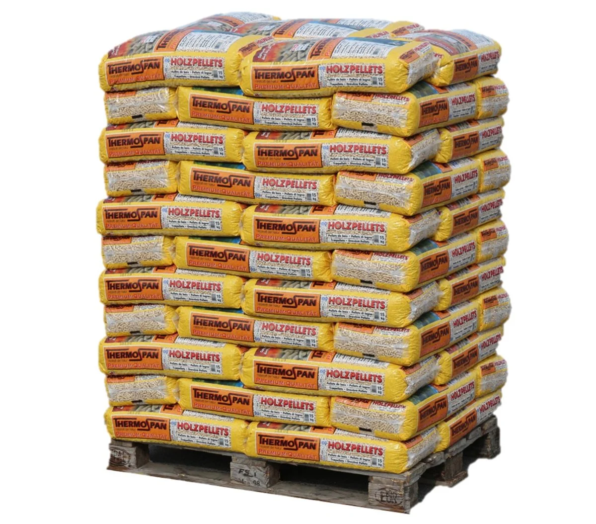 3219540_WE_FS_001_HolzpelletsPaletteBrennstoffeKaminholzBrennholz.webp Thermospan Holzpellets, 66 x 15 kg – Bild 1