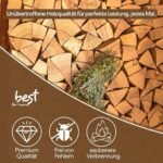 Best for Home Eichen-Kaminholz 25 cm / 33 cm – Bild 2