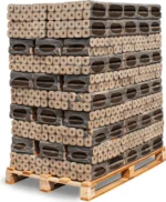 HEIZFUXX PiniKay Octagon Hartholzbriketts 960 kg (96 x 10 kg) – Bild 2