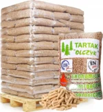 Olczyk Holzpellets 975 kg (65 x 15 kg) – ENplus Heizpellets aus Nadelholz